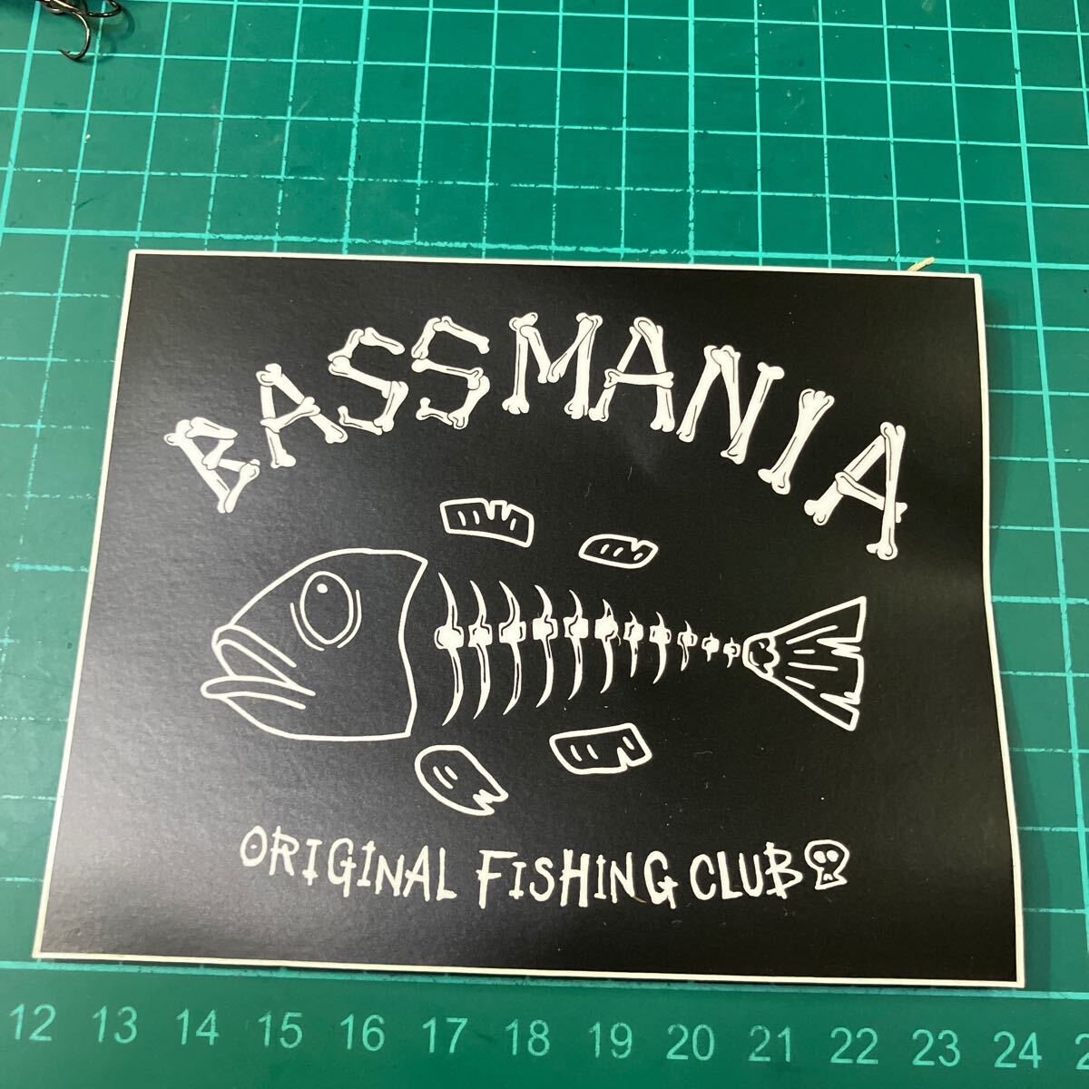 bassmania ステッカー_画像1