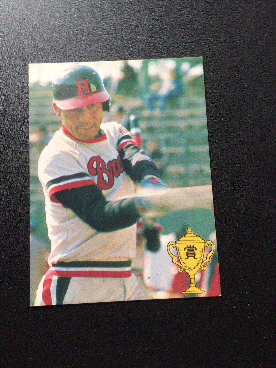 カルビー プロ野球カード 79年 タイトルホルダー 島谷金二 _画像1