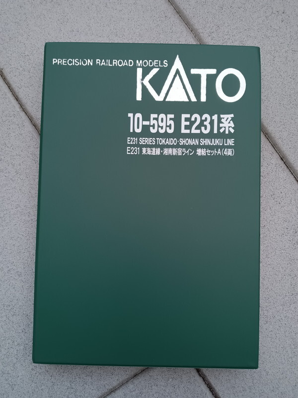 # postage 230 jpy ~# [ vehicle case ]KATO 10-595 E231 series Tokai road line * Shonan Shinjuku line increase . set A. empty box # control number HK2404190103300AY