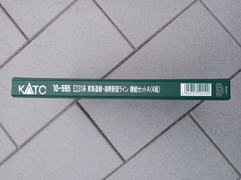 # postage 230 jpy ~# [ vehicle case ]KATO 10-595 E231 series Tokai road line * Shonan Shinjuku line increase . set A. empty box # control number HK2404190103300AY