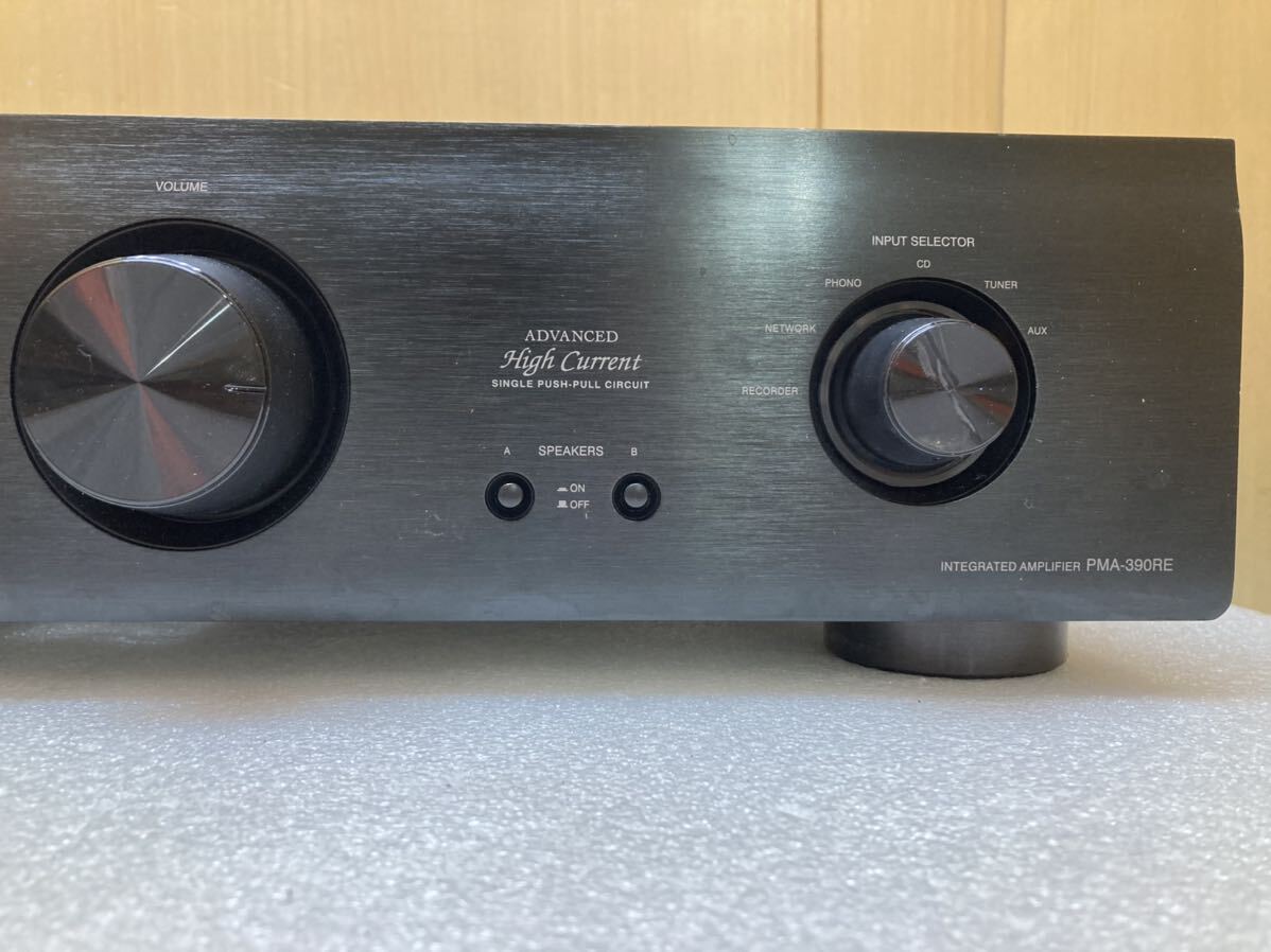 HY1606 DENON 2016 year made pre-main amplifier PMA-390RE sound out verification settled present condition goods 0517