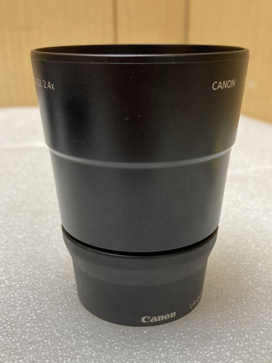 HY1507 Canon TC-Dc52 レンズ コンバーター ／Canon コンバージョンレンズアダプター LA-DC52C 現状品　0514_画像4