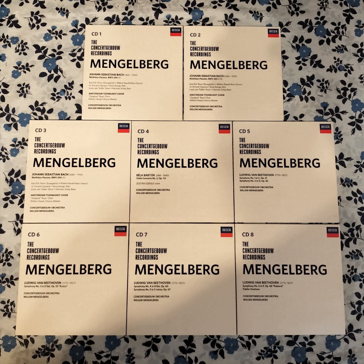 K05145 ◆WILLEM MENGELBERG/ウィレム・メンゲルベルク The Concertgebouw Recordings コンセルトヘボウ録音集 15CD◆_画像3