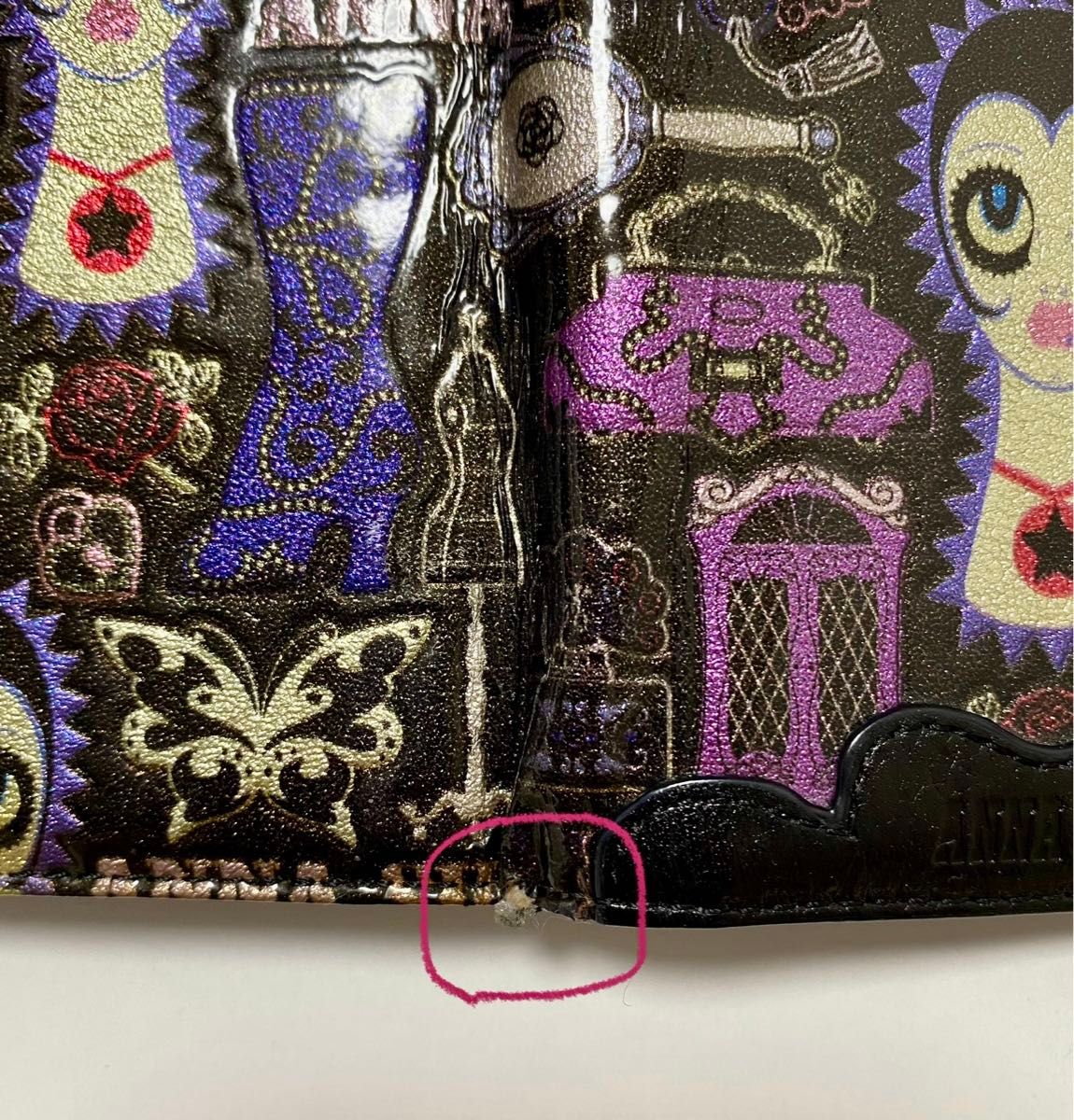 ANNA SUI アナスイ ドーリー iPhone 6ケース 中古☆