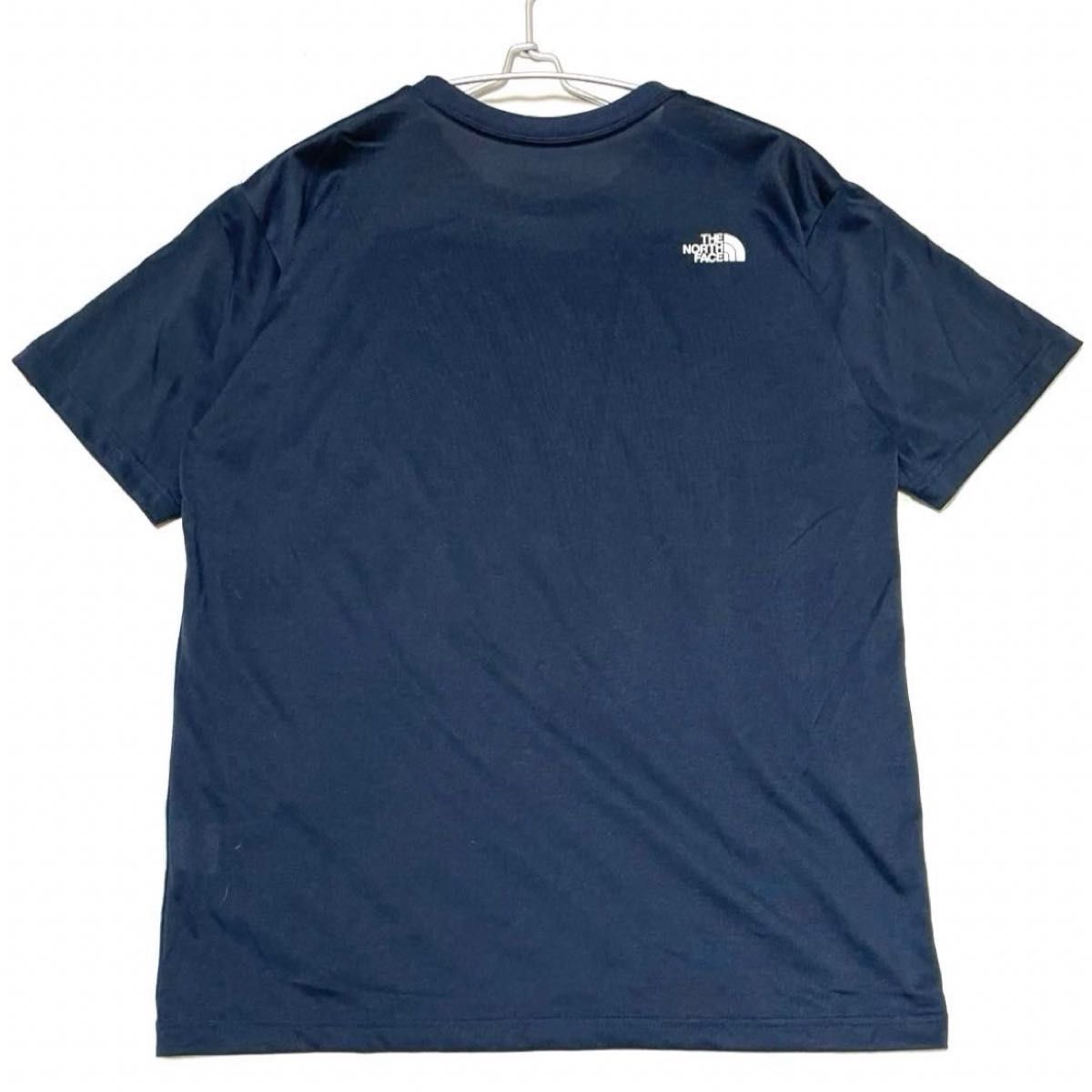 ノースフェイス tシャツ 美品 カラー ドーム NT32034 ネイビー XL THE NORTH FACE 半袖Tシャツ XL