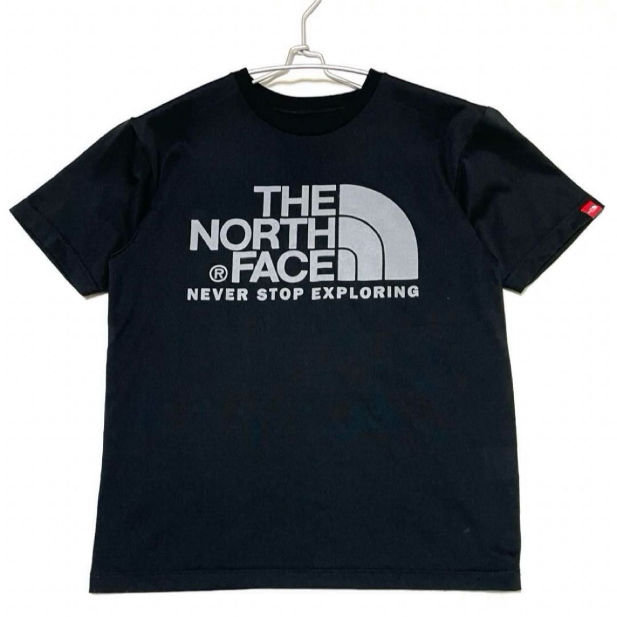 ノースフェイスtシャツ 美品 カラードームティー 黒 S NT31552 THE NORTH FACE 半袖Tシャツ ブラック