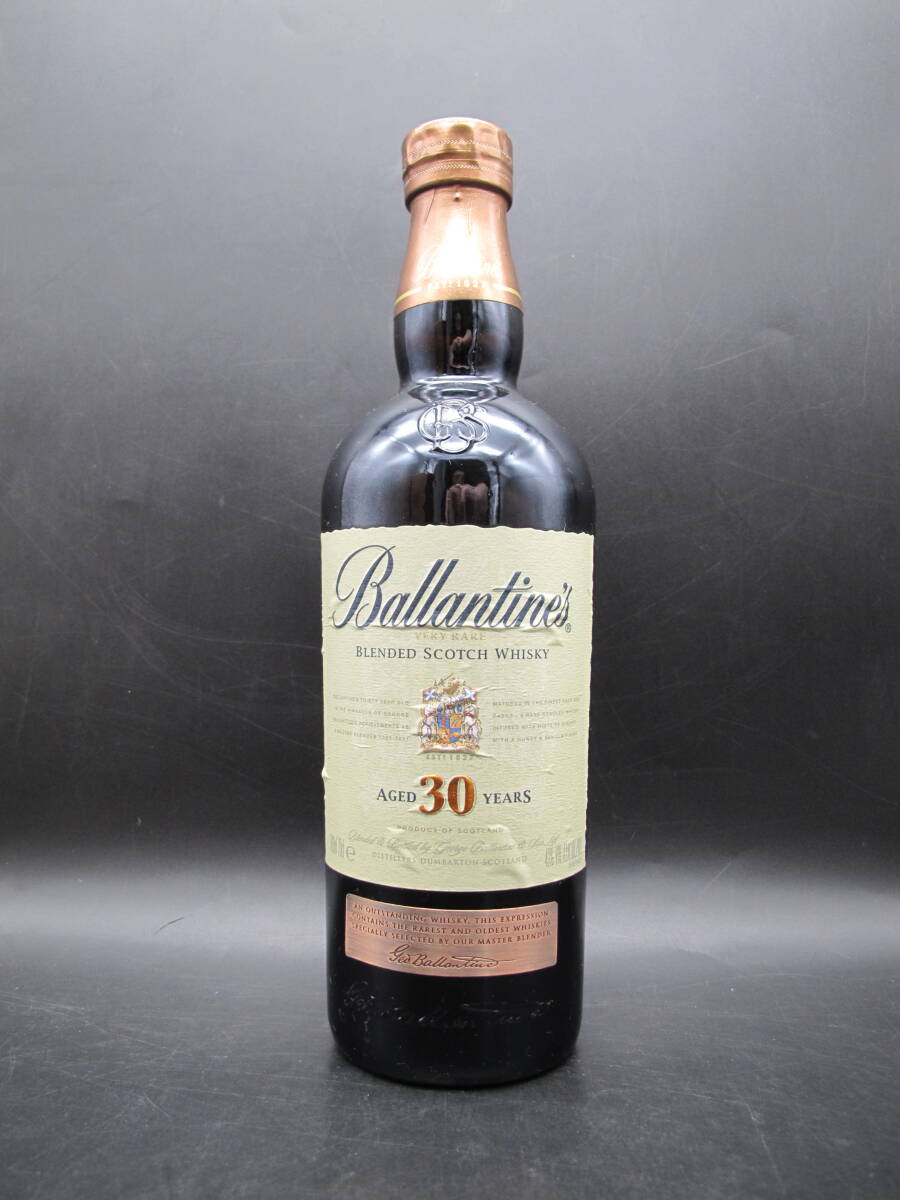 Ballantine’s バランタイン 30年 ベリーレア スコッチ ウイスキー 700ml 43％【未開栓】古酒 木箱入り_画像2