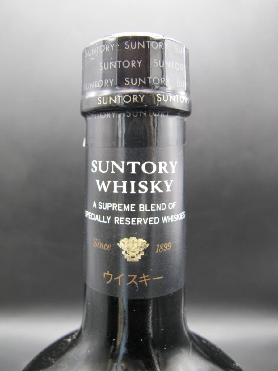 SUNTORY RESERVE サントリー リザーブ ウイスキー 760ml/750ml 43％【未開栓】古酒 2本セット_画像8