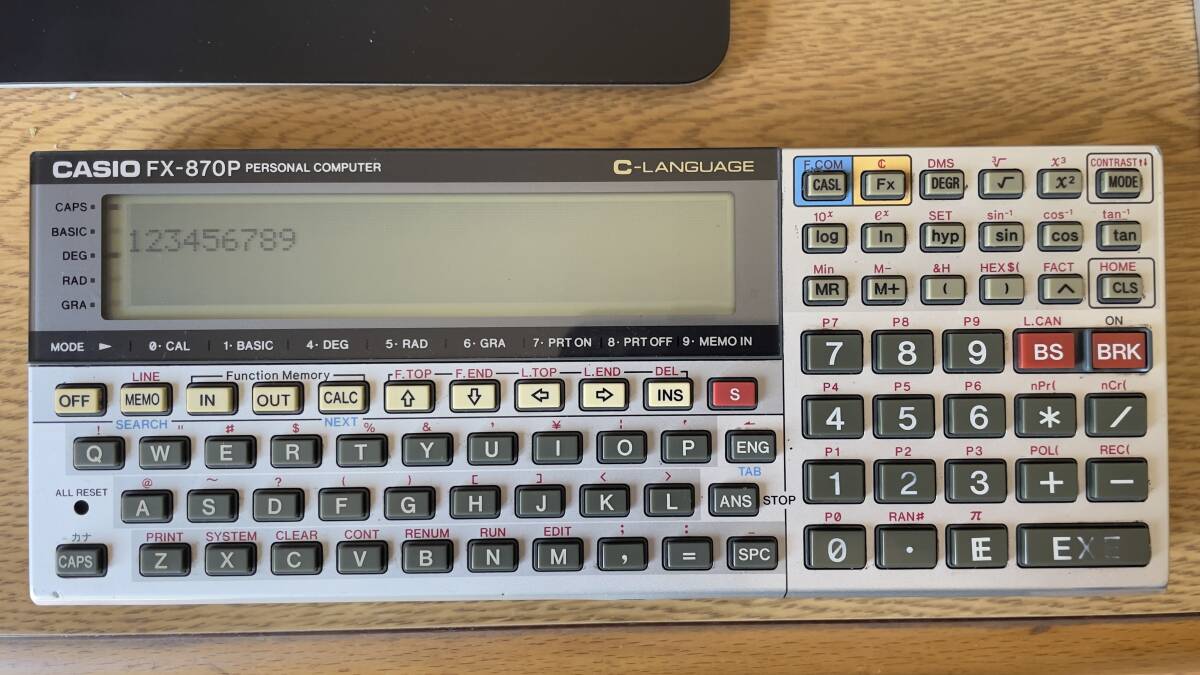 * CASIO FX-870P