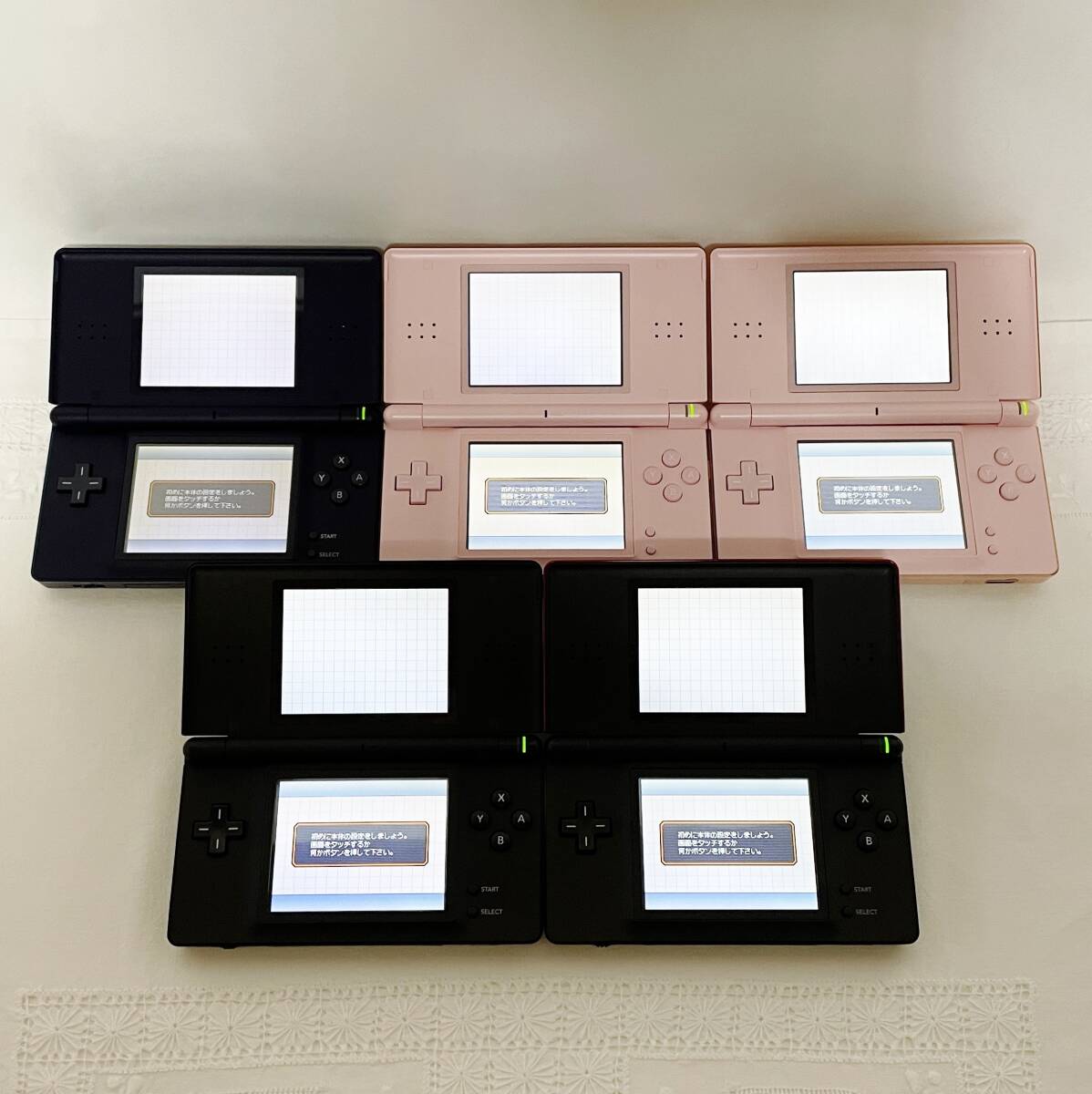 ★☆【良品・動作良好】ニンテンドーDS Lite 本体【10台まとめ売りセット】完品 ホワイト ピンク クリムゾン Nintendo 任天堂 希少品☆★_画像9