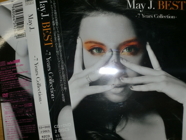 良品 May J. [- 7 Years Collection - (ALBUM+DVD)] RYO the SKYWALKER Zeebra DJ KAORI Diggy-MO' クレンチ&ブリスタ MAY'S m-flo_画像1