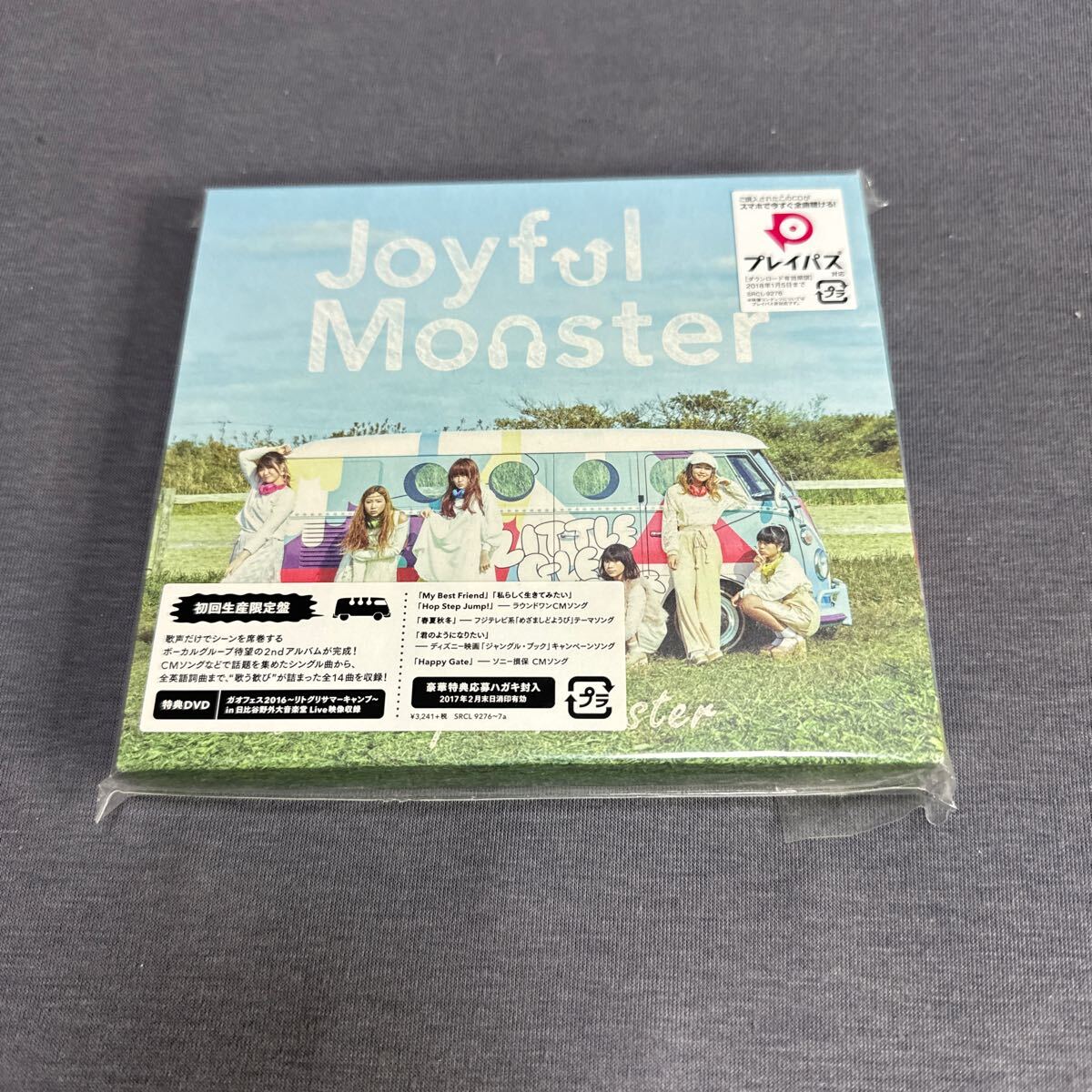 初回生産限定盤 Little Glee Monster CD+DVD/Joyful Monster 17/1/6発売 オリコン加盟店_画像1