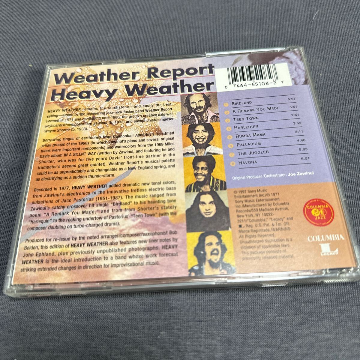 同梱可　輸入盤】 Ｈｅａｖｙ Ｗｅａｔｈｅｒ／ウェザーリポート_画像3