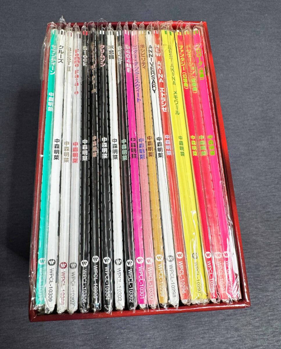 ☆中森明菜　AKINA BOX 1982-1989 CD18枚組 完全生産限定盤 紙ジャケトCD_画像2