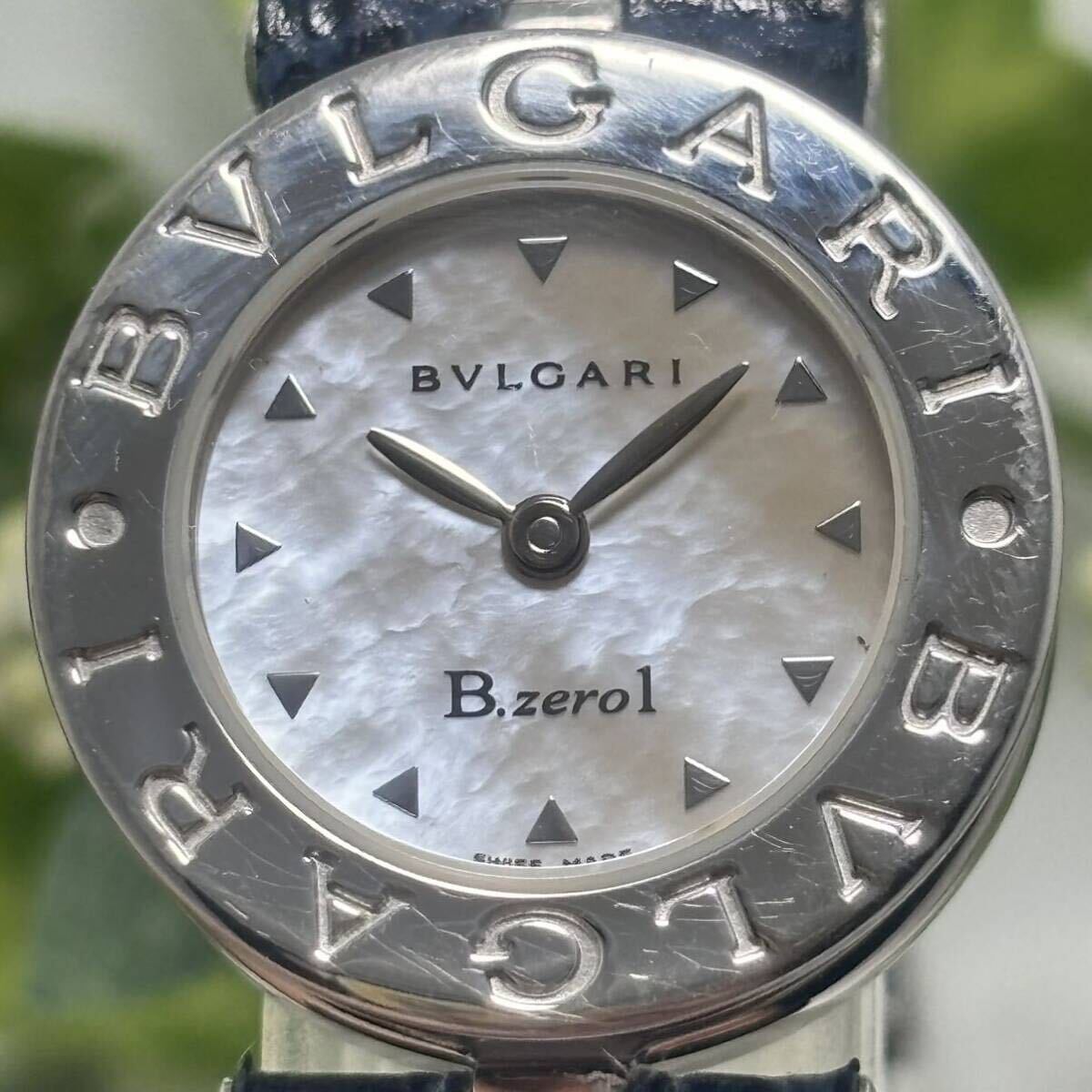 BVLGARI Bzero1 シェル文字盤 ギャラ・箱あり 電池交換済 ウォッチ_画像2