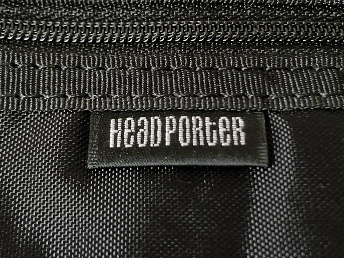 HEAD PORTER BLACK BEAUTY TRAVEL ORGANIZER HP-1235 ヘッドポーター ブラックビューティー トラベルポーチ_画像6