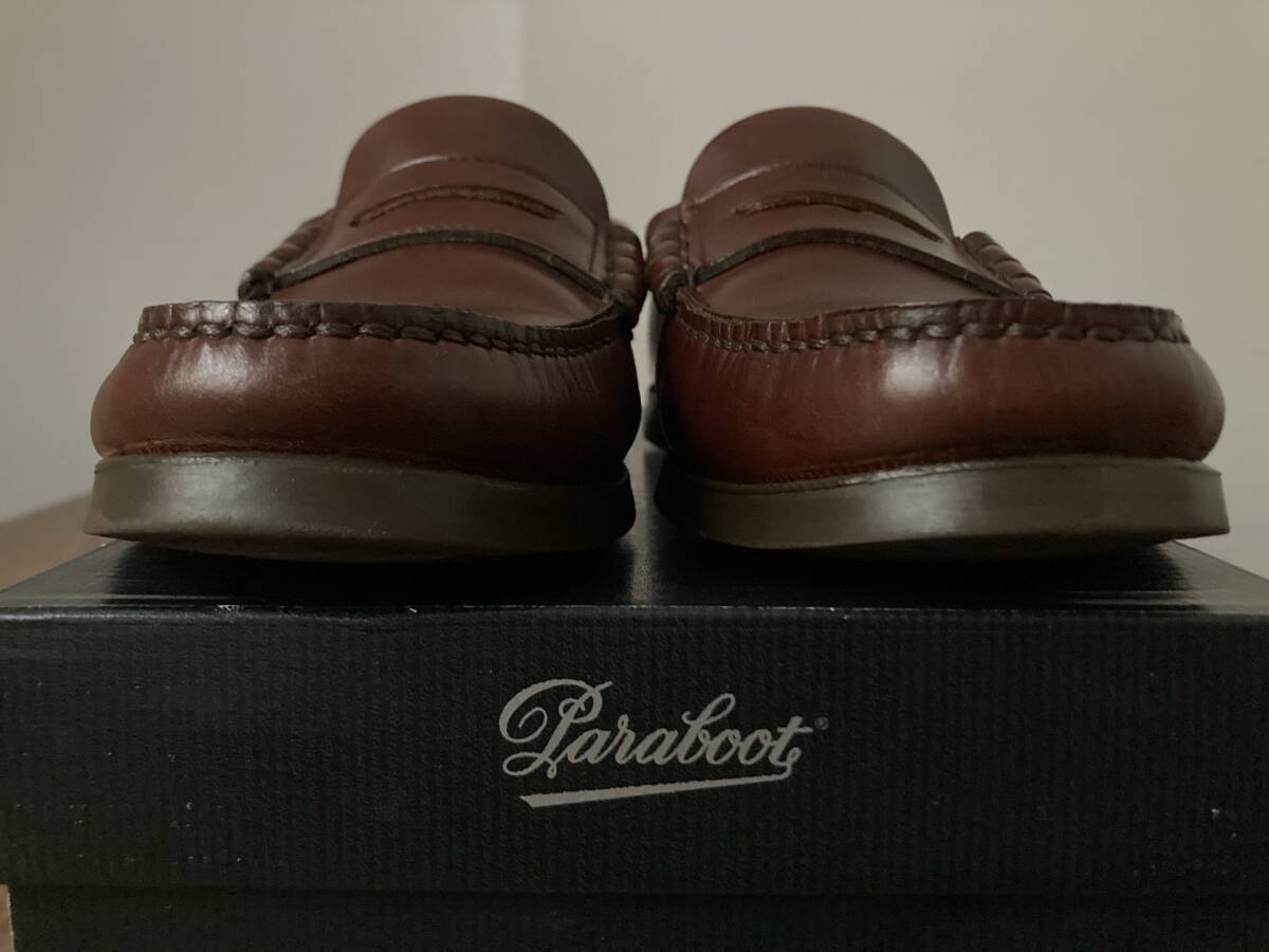 Paraboot CORAUX/MARINE MARRON-LIS AMERICA size7.5 パラブーツ コロー_画像4