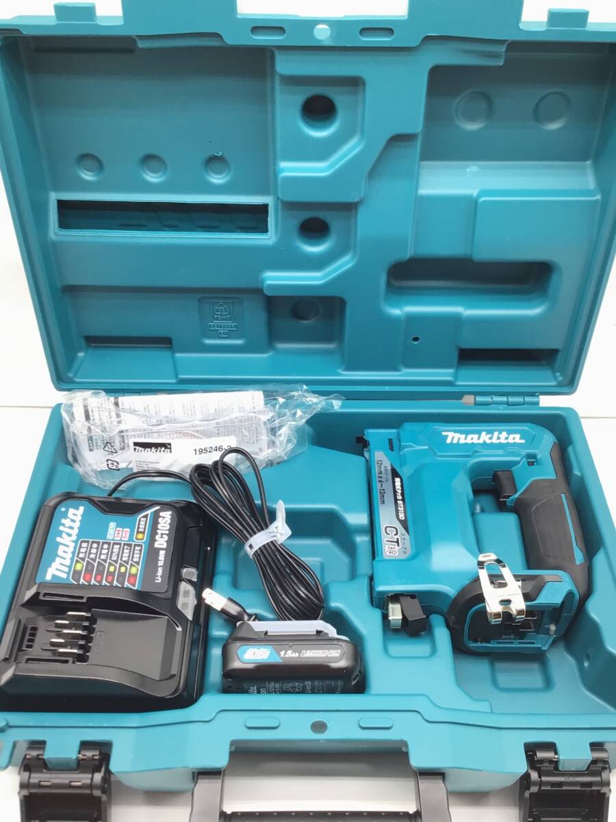 【領収書発行可】☆Makita/マキタ 10.8v充電式タッカ/CT線肩幅12mm×6〜13mm ST313DSH [ITP717NR4MBY]_画像4