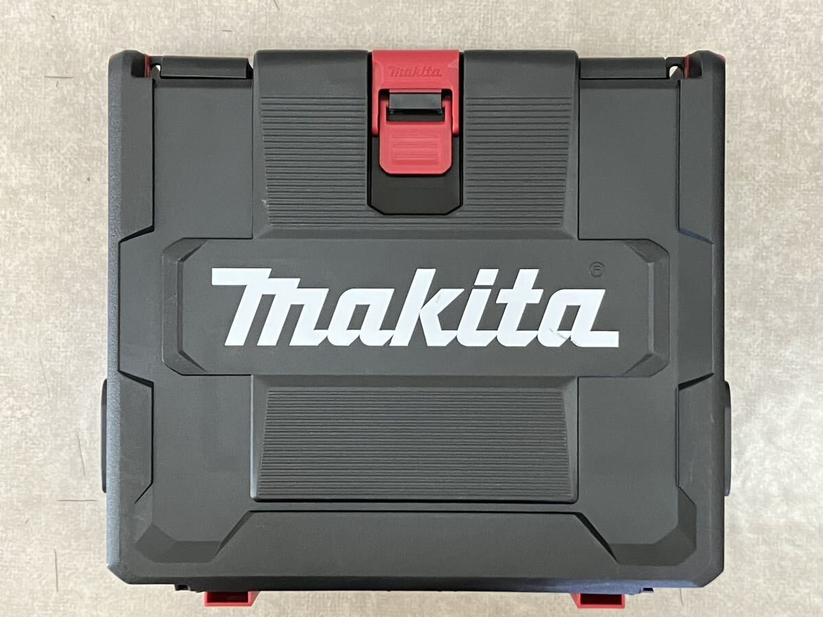 ★新品 未使用★Makita マキタ 充電式インパクトドライバ TD002GRDX ブルー 40Vmax/2.5Ah フルセット品の画像3