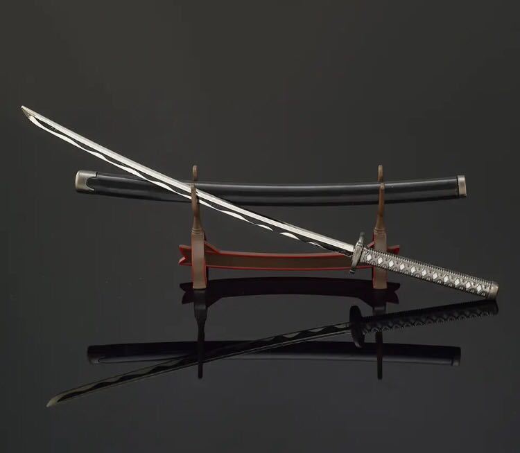 1/6 шкала фигурка оружие коллекция точный производство японский меч название меч .. ножны . меч action .. samurai настоящий сплав металлический 