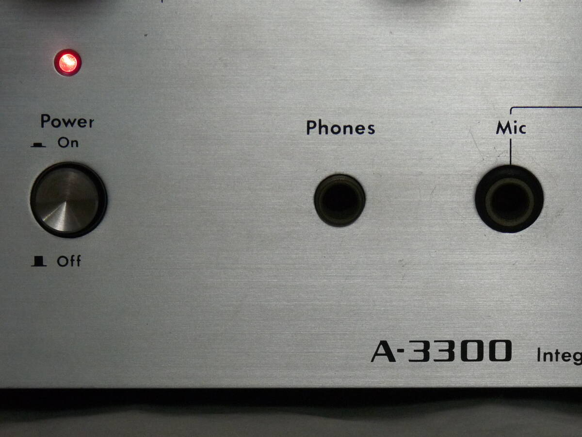 ONKYO  интегрированный усилитель 　A-3300  воспроизведение звука   проверка произведена  ...