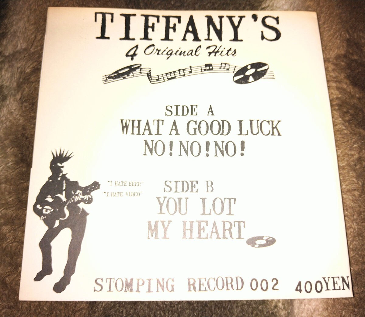 TIFFANY'S『 tiffanys but goodies 』 EP gauze gism lip cream laughin nose outo s.o.b. systematic death_画像2