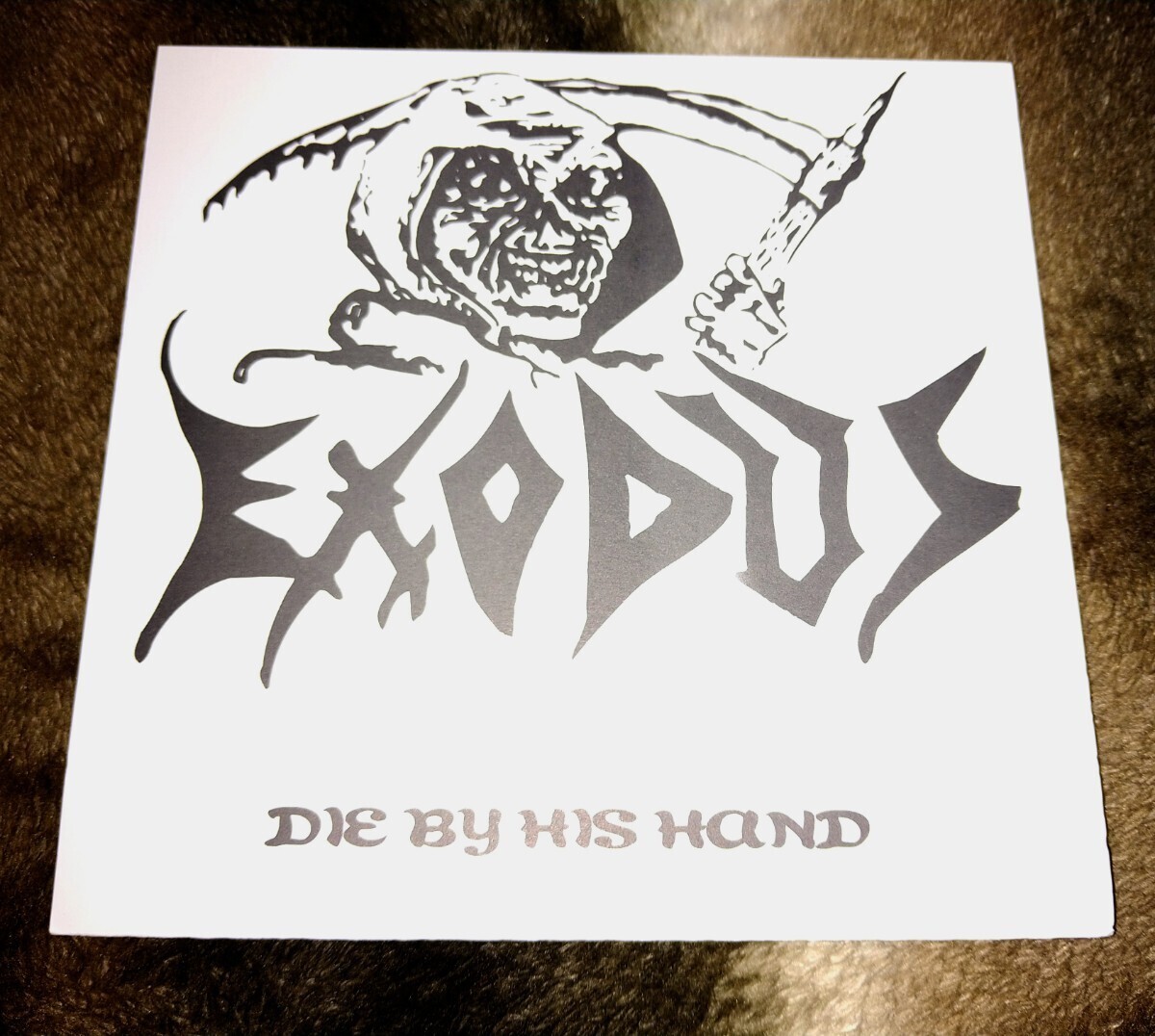 EXODUS Die By His Side EP ブート カラービニール 限定盤 slayer testament metallica overkill celtic frost _画像1