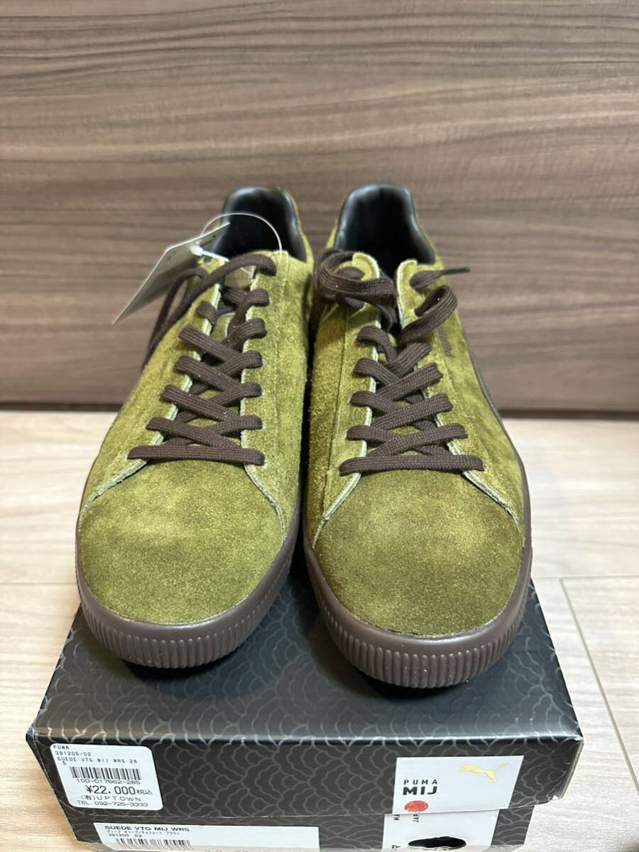 PUMA SUEDE VTG MIJ WRS プーマ スウェード ビンテージ made in japan 日本製 国内正規品 新品未使用 clyde_画像2