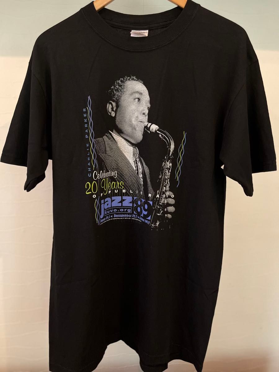 90s Charlie Parker チャーリーパーカー　jazz ヴィンテージTシャツ