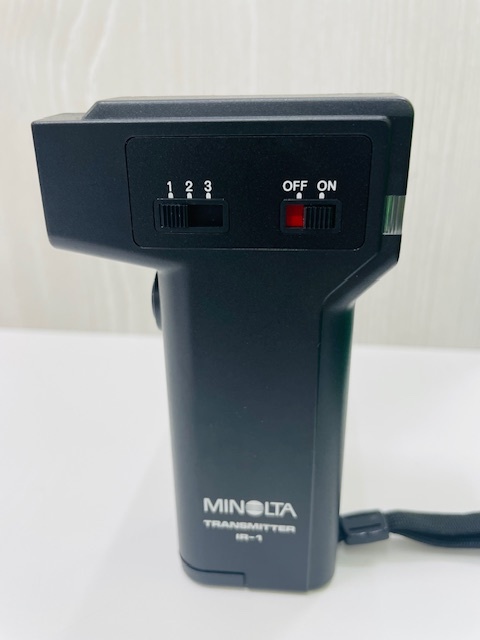 UWA(9482)* MINOLTA Minolta TRANSMITTER RECEIVER IR-1 комплект беспроводной контроллер [ текущее состояние товар ]