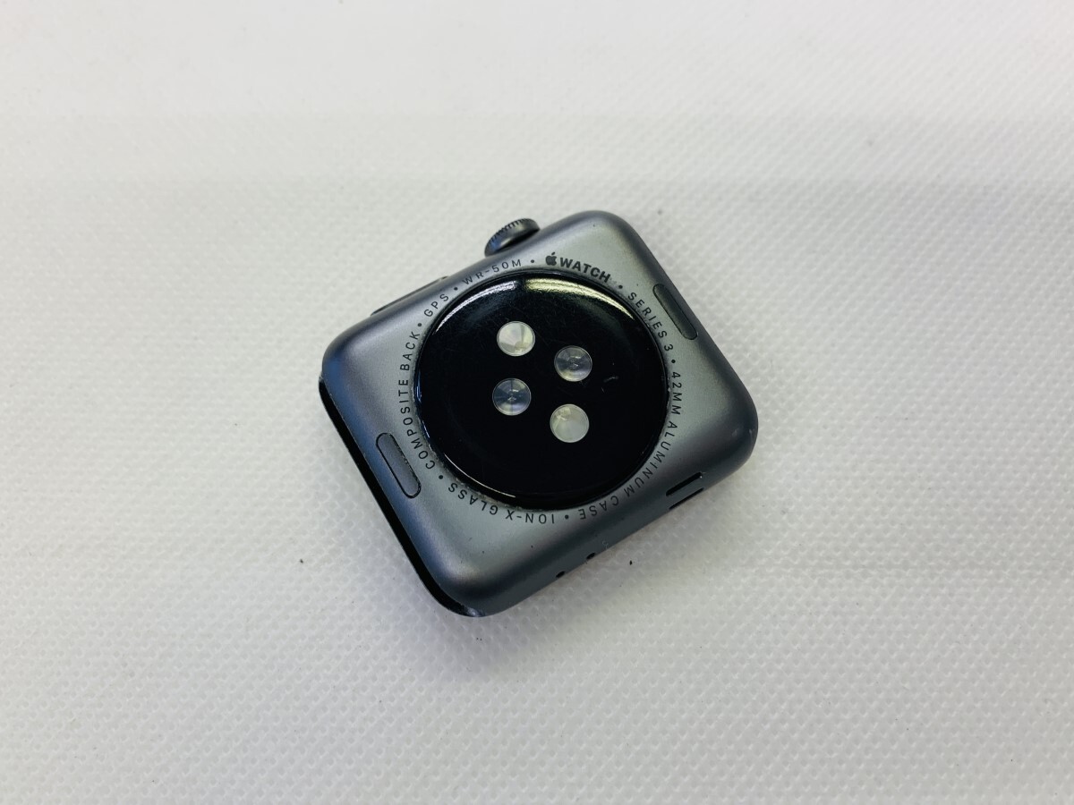 ★送料無料★A1859 Apple Watch Series 3 (GPS) 42 mm ケース★グレイ★3426002769★SYS★05/10の画像2