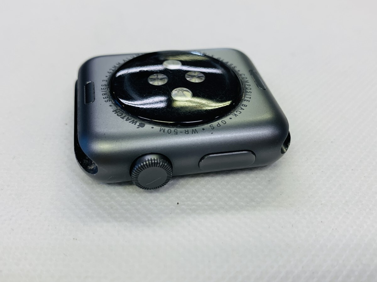 ★送料無料★A1859 Apple Watch Series 3 (GPS) 42 mm ケース★グレイ★3426002769★SYS★05/10の画像6