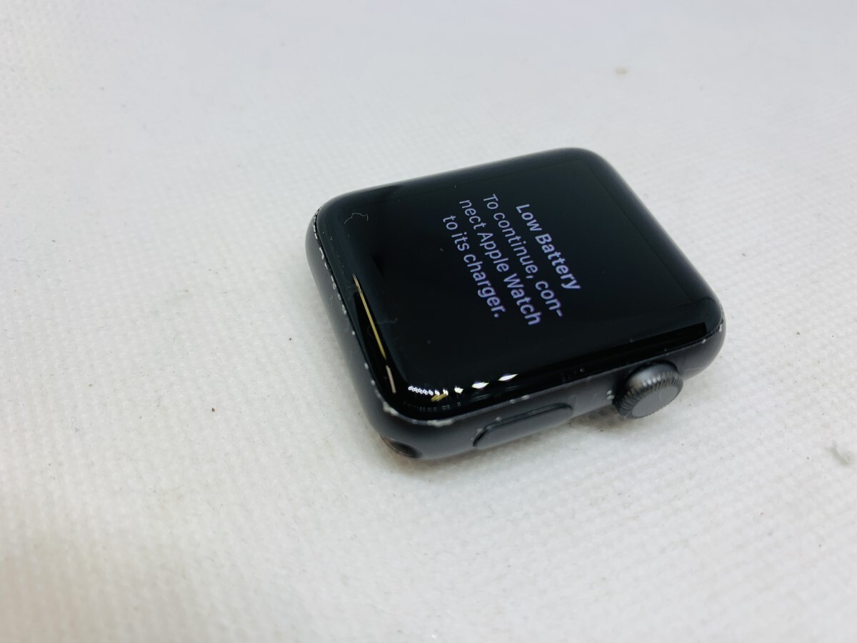 ★送料無料★ジャンク★A1859 Apple Watch Series 3 (GPS) 42 mm ケース★ブラック★3426001607★SYS★05/11の画像2