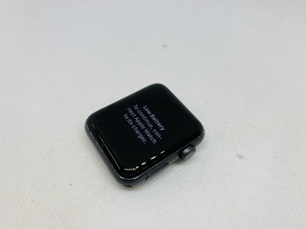 ★送料無料★ジャンク★A1859 Apple Watch Series 3 (GPS) 42 mm ケース★ブラック★3426001607★SYS★05/11の画像1