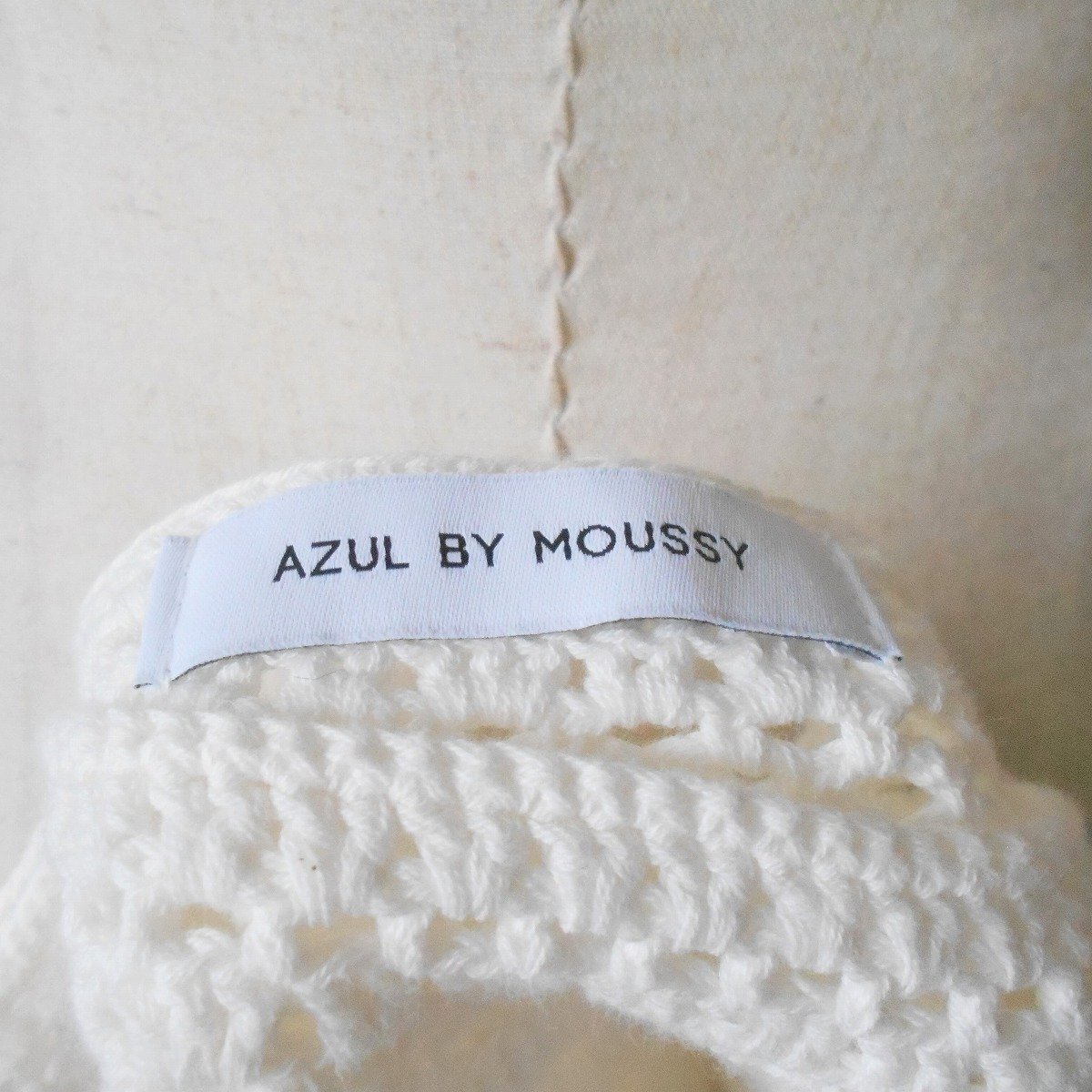 アズール バイ マウジー AZUL by moussy ニット セーター 春 夏 レイヤード 用 レディース S_画像7
