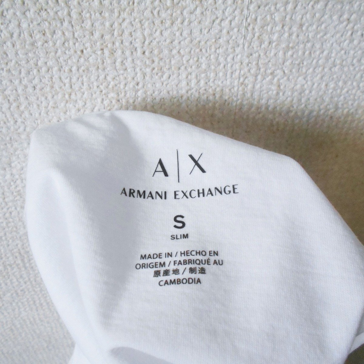 A/X ARMANI EXCHANGE アルマーニ エクスチェンジ カットソー Ｔシャツ レディース S 正規品_画像8