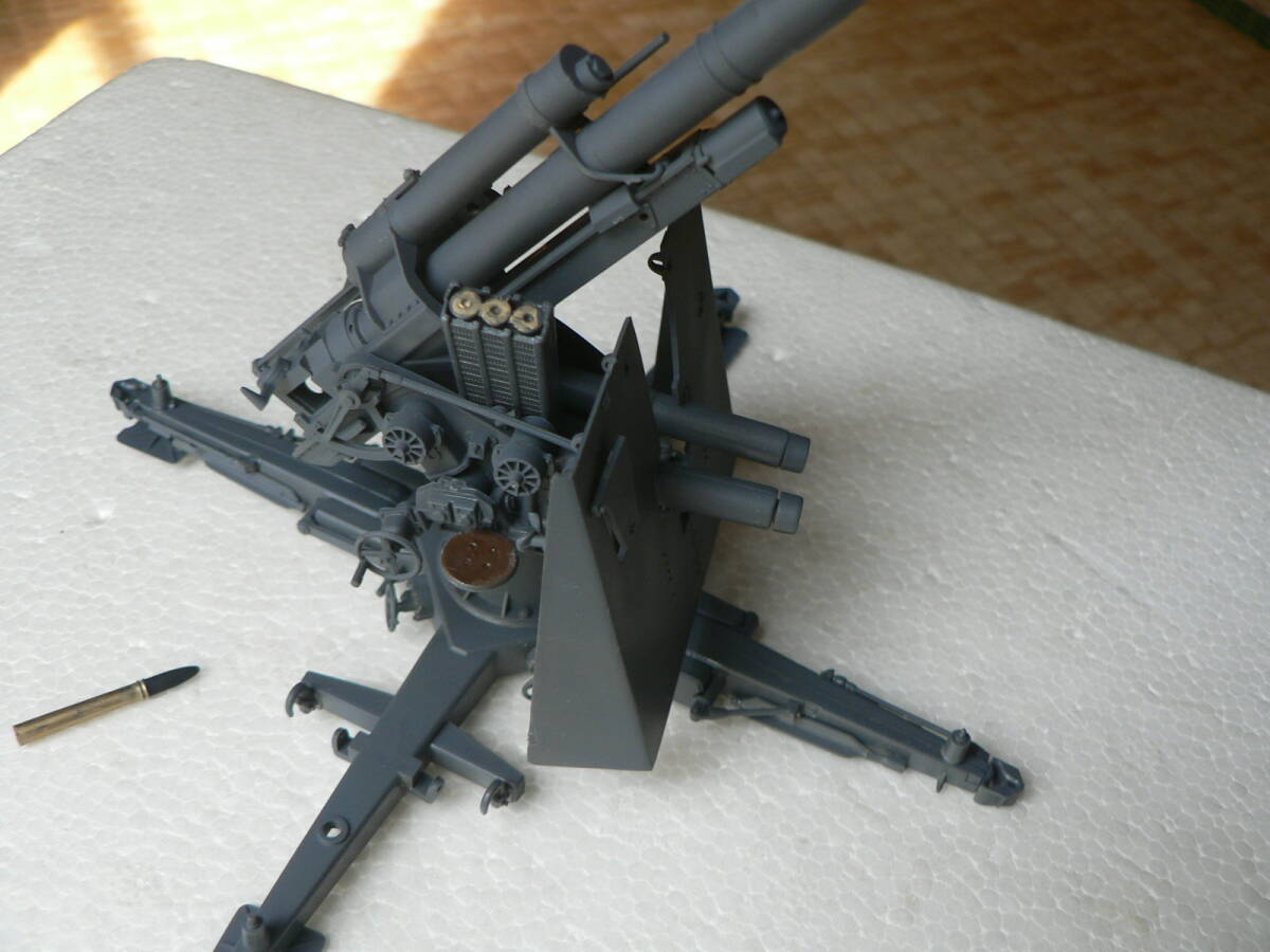 1/35 タミヤ　ドイツ88㎜対空高射砲　ジャンク品_画像6