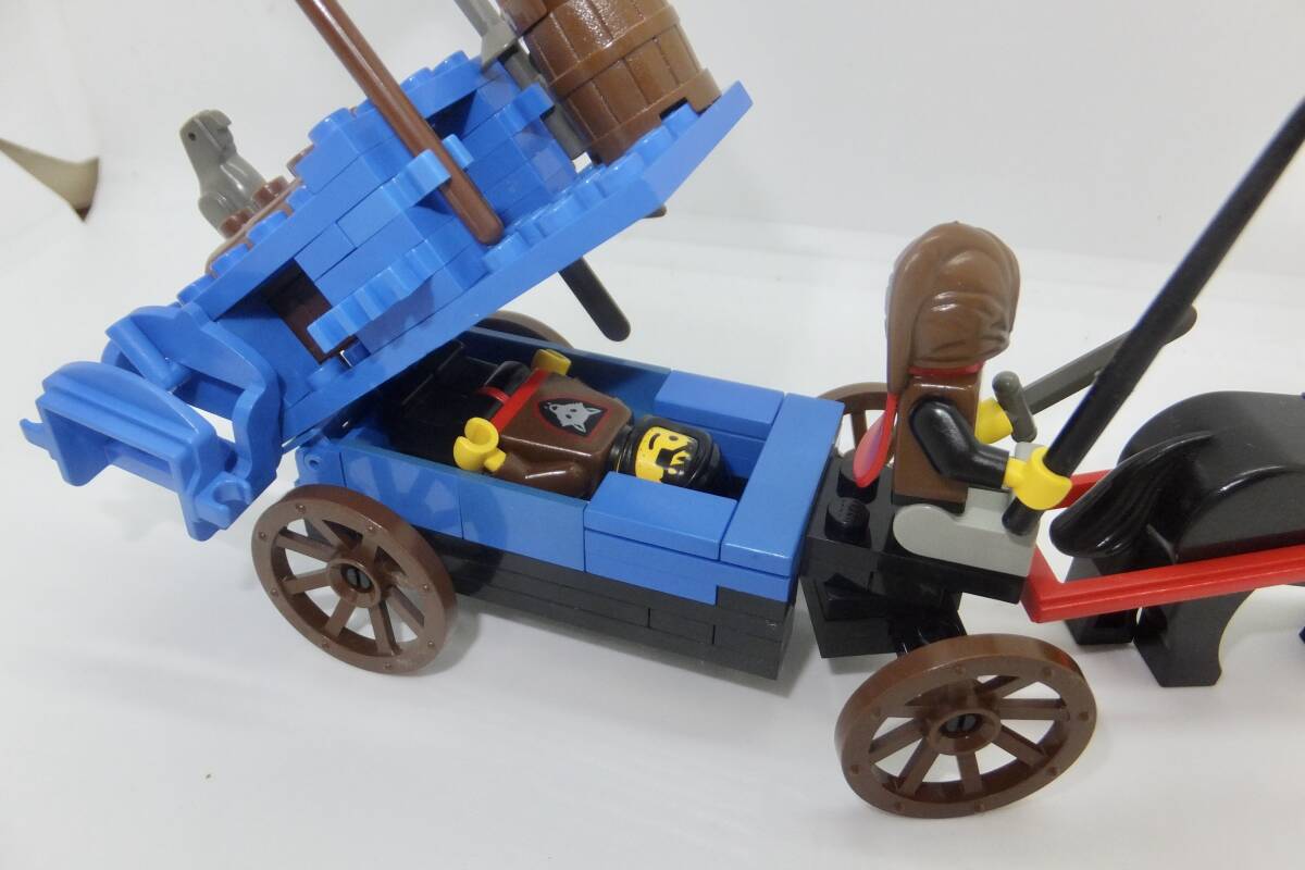 LEGO #6038 ウルフ盗賊団の荷馬車 Wolfpack Renegades お城シリーズ　オールドレゴ　取説有り_画像4