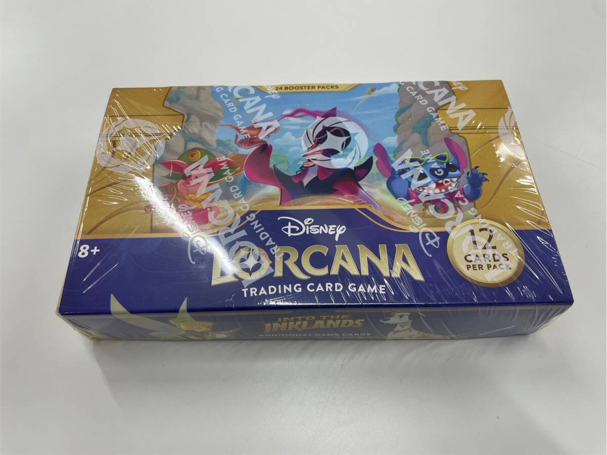 未開封BOX 3弾 INTO THE INKLAND 24パック入り Disney LORCANA 未開封BOX 3弾 INTO THE INKLAND 24パック入り Disney LORCANA