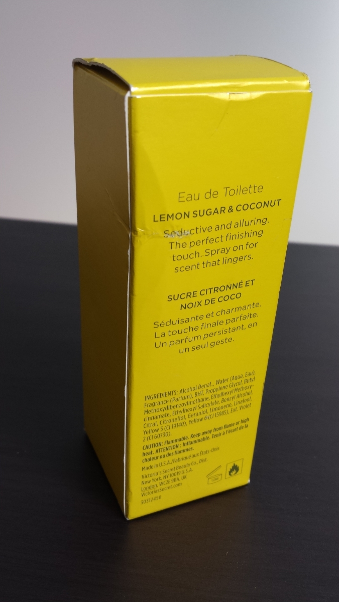  Victoria Secret лимон Escape o-doto трещина / Victoria's Secret LEMON ESCAPE EAU DE TOILETTE 30ml