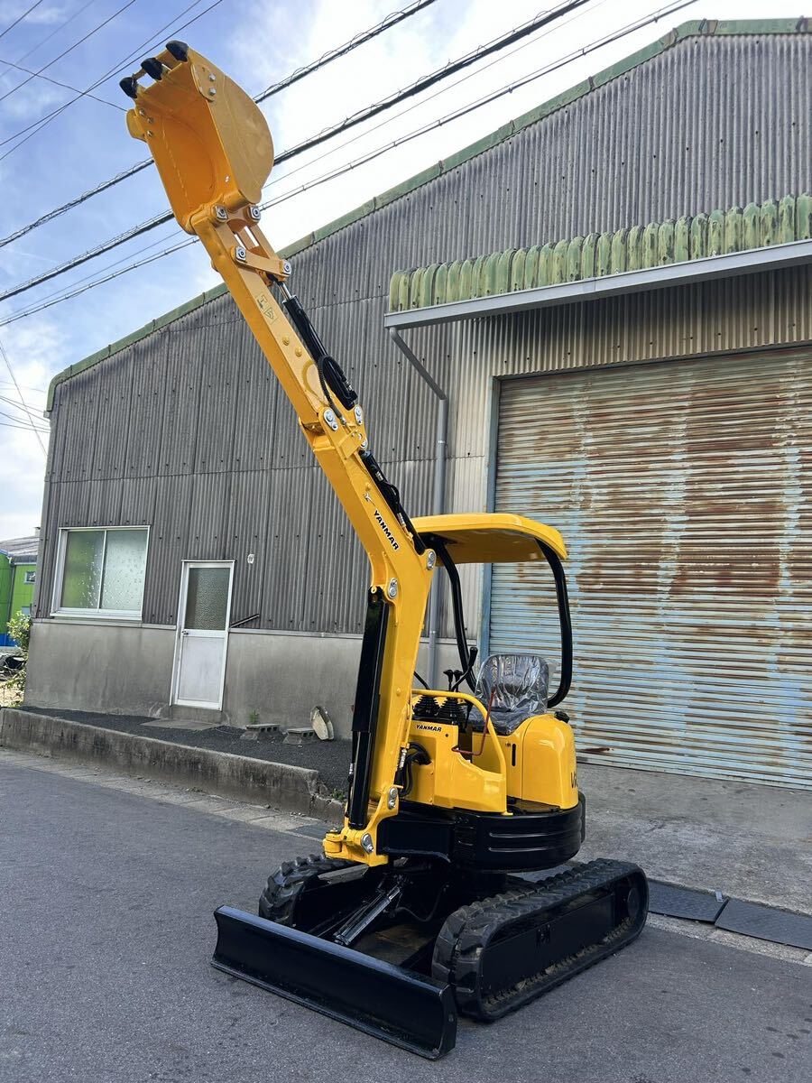 ヤンマー◆YANMAR ◆ VIO20◆1520時間◆2トンクラス◆油圧ショベル◆ミニユンボ ◆軽油◆倍速◆シート新品◆愛知発_画像8