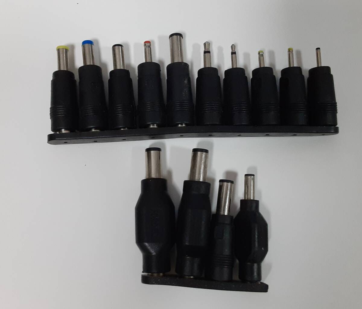 AC adaptor for conversion connector 14 piece set * DC plug conversion plug AC Jack . only secondhand goods 