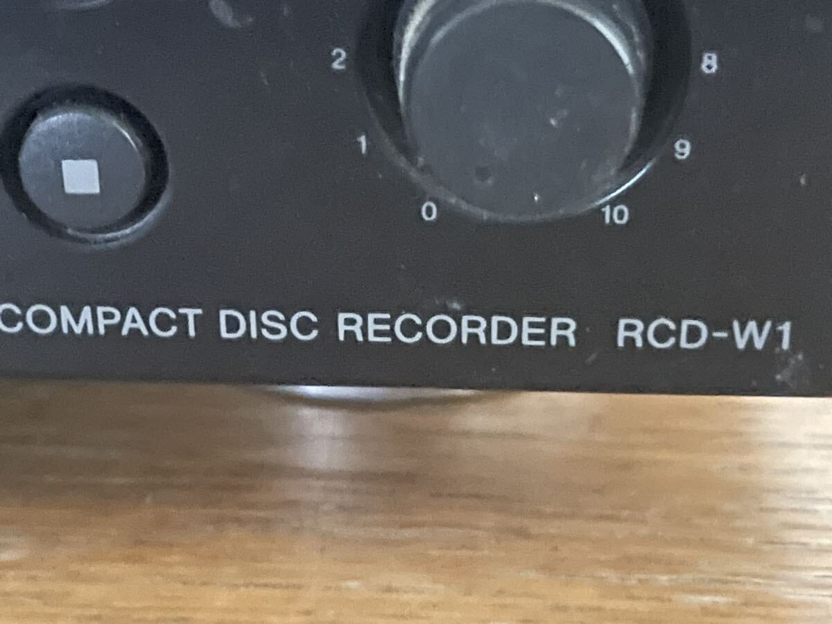 RCD-W1 CDレコーダー　　美品　　CDR_画像5