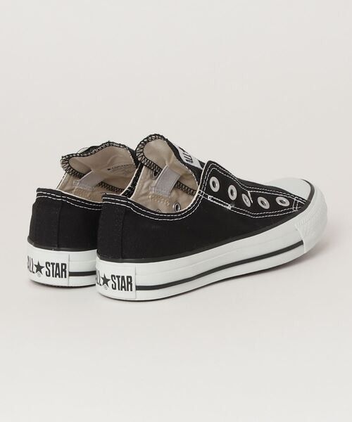 Converse カンバス オールスター ALL STAR SLIP III OX 23cm ブラック レディーススニーカー