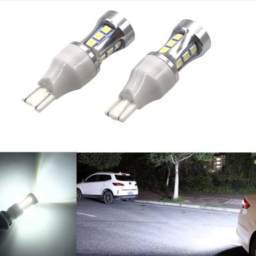 爆光 ヘッドライト級 12V/24V兼用 T16 LEDバックランプホワイト 左右セット車検対応ポン付けシエンタ /NOAH/VOXY/カローラ フィールダー_画像3