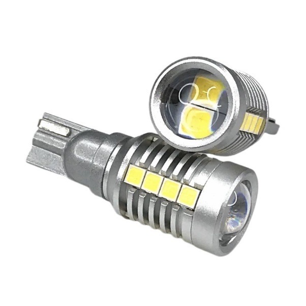 爆光 ヘッドライト級 12V/24V兼用 T16 LED バックランプ 特注LEDチップ搭載 ホワイト 左右セット車検対応 ポン付けN-BOXH29.8～R2.12JF3・4_画像4