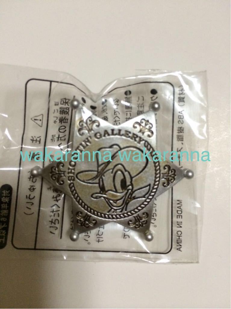  new goods TDL Tokyo Disney Land limitation Donald badge Disney Western Land shooting unopened not for sale accessory bachi brooch 