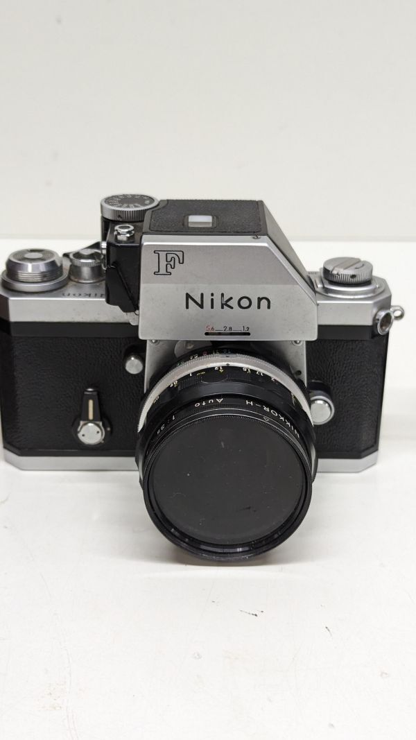 $ Nikon F ニコン 一眼マニュアルフィルムカメラ レンズ3点付の画像2