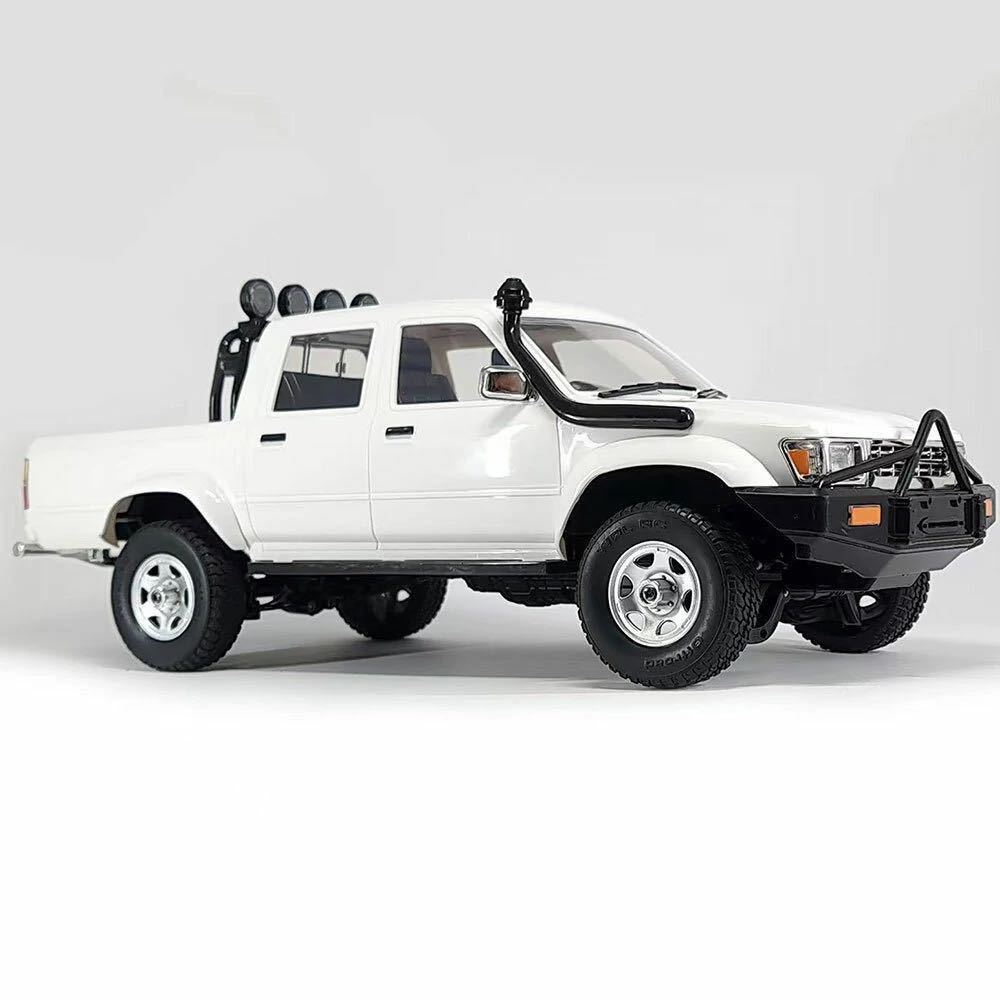 バッテリー*2 WPL D64-1 RTR 1/16 デフ付き4WD ラジコン ピックアップトラック クローラー RCカー オフロード ロッククローリング D12 C54_画像7