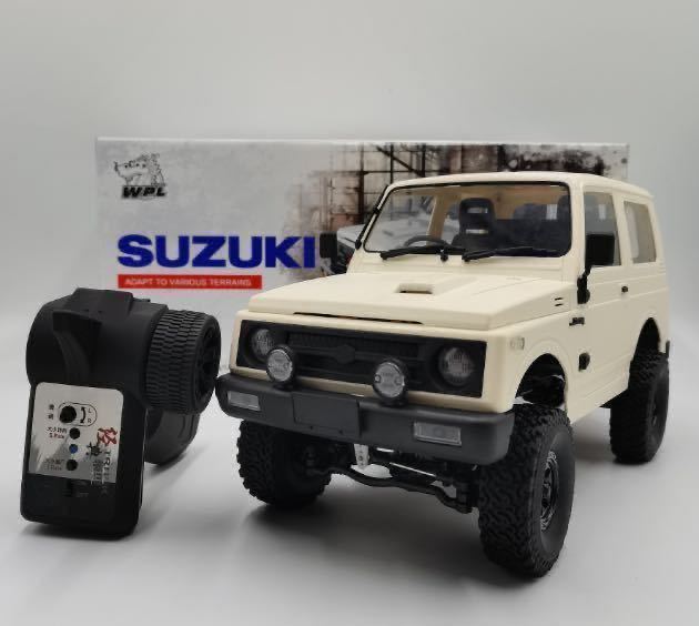 新品セール WPL新発売NEW C74 スズキ ジムニー RTR 1/10ラジコン RC クローラー ライセンス JA11 10点灯連動LEDライトサービス 4WDトラック_画像10